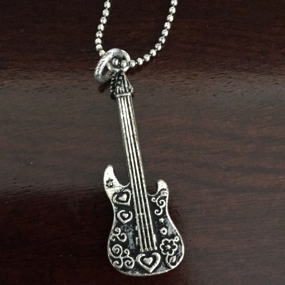 Lucky Brand guitar necklace. - Picture 2 of 4